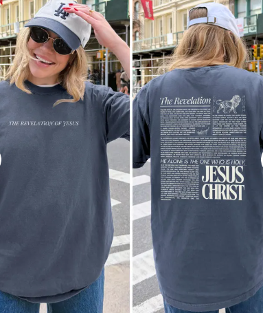 Faith Over Fear Christian Tee | Comfort Colors Christian T-Shirt | Unique Wearable Scripture Art | Unisex Scripture Inspired Apparel Elliana